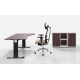 Biurko SMILE SL-11 (100/80x160 cm) LEWE