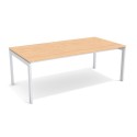 WUTEH stół konferencyjny SK-32, stelaż Nomo (200x100 cm) 