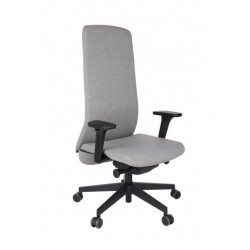 Szare krzesło biurowe Grospol fotel biurowy SMART B
