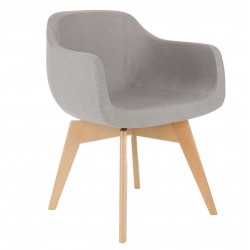 Fotel kubełkowy WOOD