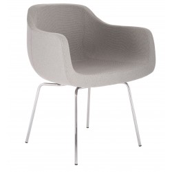 Biały fotel biurowy Fotel kubełkowy SOUL 4L