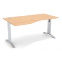 WUTEH biurko Flex-R FL-5R (100x160 cm) z wcięciem P