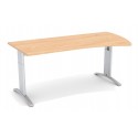 WUTEH biurko Flex-R FL-18R (100x180 cm) z wcięciem L