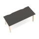  Balwoo, biurko z blatem przesuwnym BDP-4 (180x80 cm)