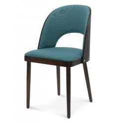 Niebieskie krzesło do kuchni Fameg krzesło AMADA A-1413

