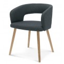 FAMEG fotel Cube tapicerowane,  buk lub dąb