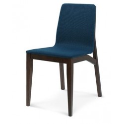 Niebieskie krzesło do jadalni Fameg krzesło KOS A-1621
