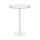	Grospol stolik Jula Table High MDF, okrągły blat o śr. 80cm, wys. 110 cm