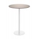 	Grospol stolik Jula Table High MDF, okrągły blat o śr. 80cm, wys. 110 cm