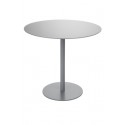 GROSPOL stolik Jula Table Low Metal RAL, okrągły blat o śr. 80 cm, wys. 74 cm
