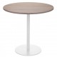 Grospol stolik Jula LOW Table Laminat, okrągły blat o śr. 80cm, wys. 74 