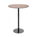 GROSPOL stolik Jula High Table Laminat, okrągły blat o śr. 80 cm, wys. 110 cm