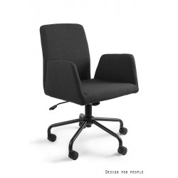 Unique Meble Krzesło obrotowe BRAVO czarne