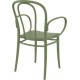 Siesta krzesło do ogrodu lub kawiarni VICTOR XL