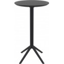 SIESTA okrągły stolik Sky Folding Bar śr. 60 cm składany