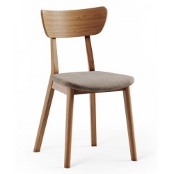 Paged nowoczesne krzesło A-4231 LOF buk, emalia, tapicerowane