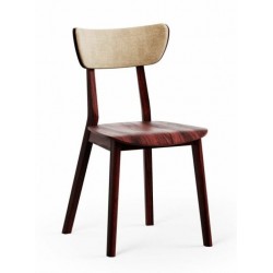 Paged krzesło A-4234 LOF tapicerowane oparcie, gładkie siedzisko