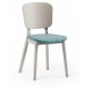 Paged nowoczesne krzesło A-4281 LOF buk, emalia, tapicerowane