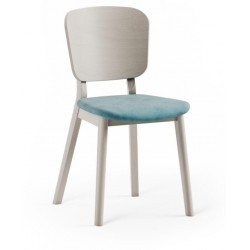 Paged nowoczesne krzesło A-4281 LOF buk, emalia, tapicerowane