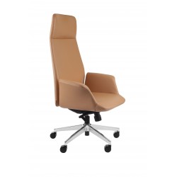 GROSPOL fotel gabinetowy Preto SN6 skóra