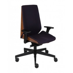 Grospol fotel biurowy Moon Wood drewno bukowe