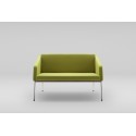Marbet Style Sofa FIN 2 z podłokietnikami, podstawa metalowa