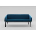Marbet Style Sofa FIN 3 z podłokietnikami, podstawa drewniana