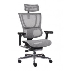 GROSPOL fotel ergonomiczny Ioo 2 Elite BS Grey