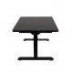 Biurko regulowane Alto 101 Black 140x80cm