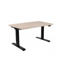GROSPOL biurko regulowane Alto 101 Black 160x80 cm