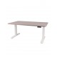 Biurko regulowane Alto 101 White 160cx80cm