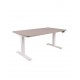 Biurko regulowane Alto 101 White 160cx80cm