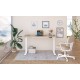 Biurko regulowane Alto 101 White 160cx80cm
