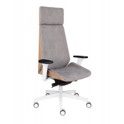 GROSPOL fotel Moon Wood HD, drewno bukowe