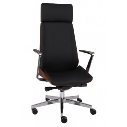 Grospol fotel biurowy Moon Wood drewno bukowe