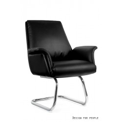 UNIQUE MEBLE fotel gabinetowy Apus Skid eko-skóra