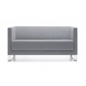 PROFIM sofa biurowa 2,5 siedziska na płozach Vancouver Lite 2,5V