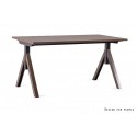 UNIQUE MEBLE biurko Mars Manager Desk czarny stelaż (180x80 cm)