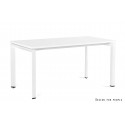 UNIQUE MEBLE Pason Manager Desk biały stelaż (180x80 cm)