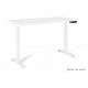 UNIQUE MEBLE biurko elektryczne Active I biały stelaż (140x70 cm)