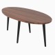 POPIÓŁ stolik owalny P4 dąb 120 cm