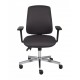 GROSPOL krzesło ergonomiczne Starter 3D black i chrom, Ibra