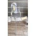 Krzesło Elizabeth Clear Transparent  - OUTLET