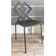 ALMA DESIGN krzesło Zahira Black
