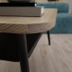 POPIÓŁ stolik prostokątny R90 z półką buk 110 cm