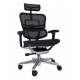 GROSPOL fotel biurowy Ergohuman 2 Elite ST BS Black