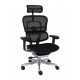 GROSPOL fotel biurowy Ergohuman 2 Elite ST BT Black - siedzisko tapicerowane
