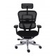 GROSPOL fotel biurowy Ergohuman 2 Elite ST BT Black - siedzisko tapicerowane