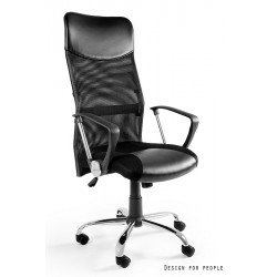Biały fotel biurowy Krzesło biurowe VIPER