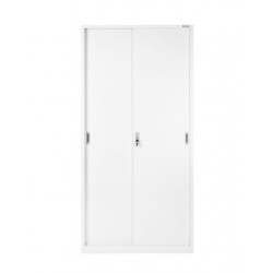 Szafa metalowa z przesuwnymi drzwiami Toronto White